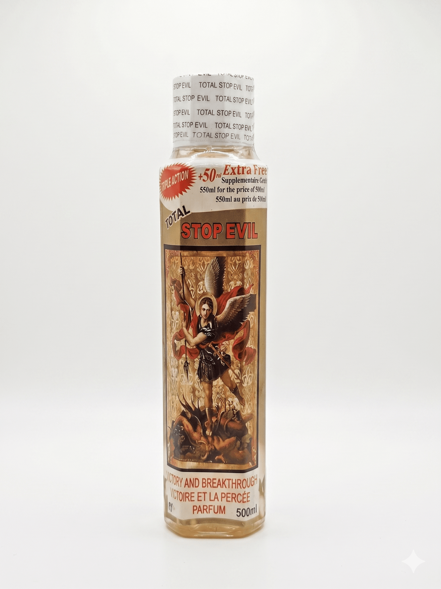 Total Stop Evil Spiritual Perfume | Premium Spiritual Cologne | 500ml, 250ml & 150ml | Long-Lasting Fragrance. - Perfume - Cherubim Aura