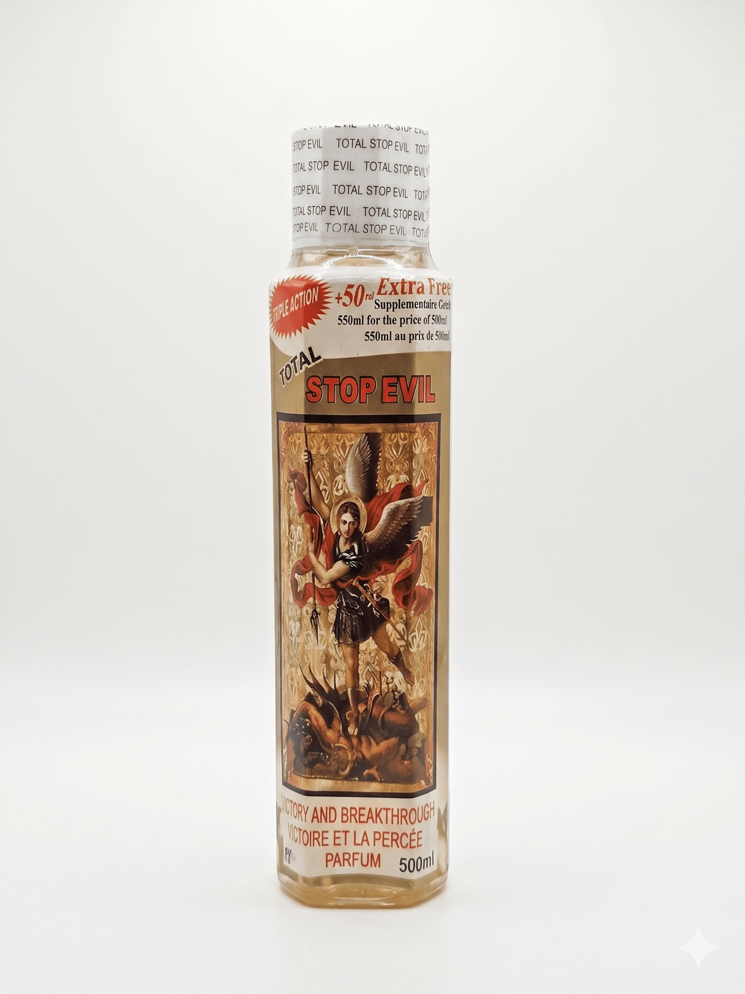 Total Stop Evil Spiritual Perfume | Premium Spiritual Cologne | 500ml, 250ml & 150ml | Long-Lasting Fragrance. - Perfume - Cherubim Aura