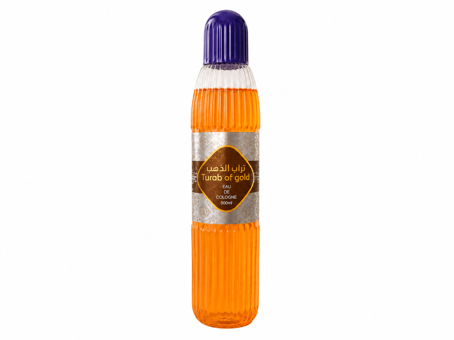 Turab of Gold Eau de Cologne 500ml – Traditional Fragrance Cologne for Personal, Cultural & Spiritual Use - Eau de Cologne - Cherubim Aura