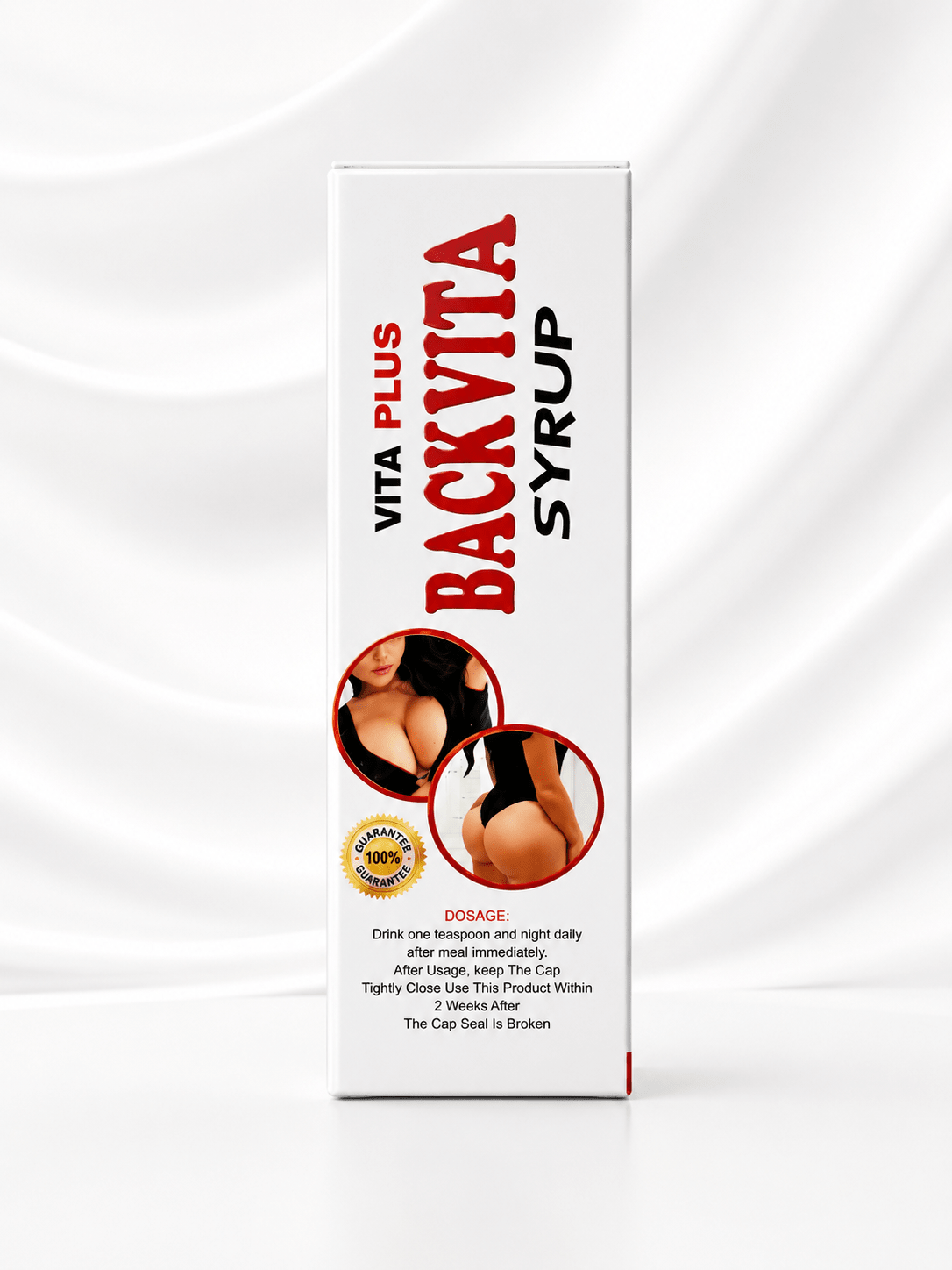 Vita Plus Backvita Syrup 100ml – Herbal Feminine Body & Curve Enhancement Support - Herbal Wellness - Cherubim Aura