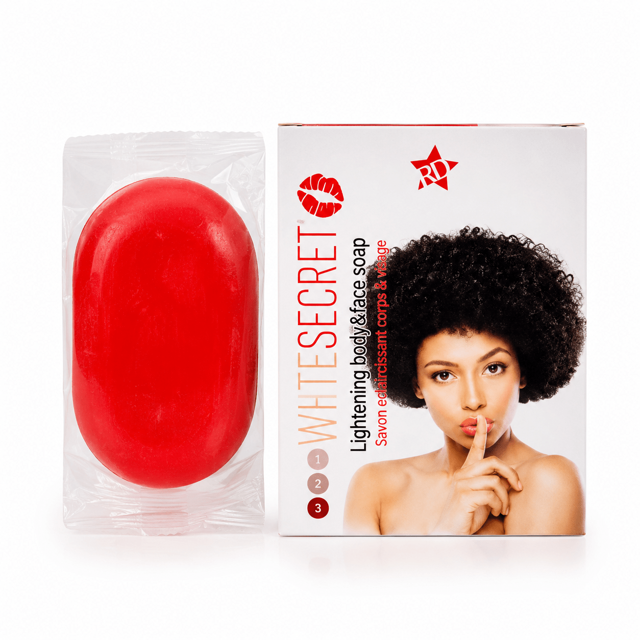 White Secret Brightening Skin Care – DSR Dark Spot Remover 30ml & Lightening Body & Face Soap 190g - Skincare - Cherubim Aura