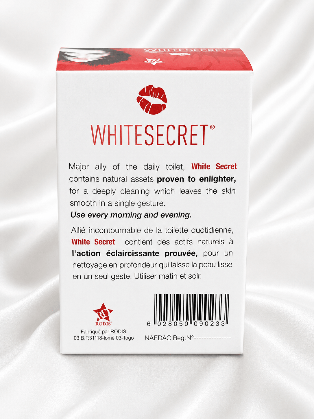 White Secret Brightening Skin Care – DSR Dark Spot Remover 30ml & Lightening Body & Face Soap 190g - Skincare - Cherubim Aura