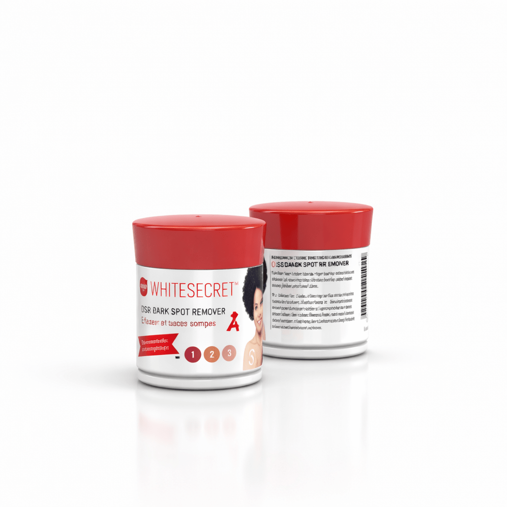 White Secret Brightening Skin Care – DSR Dark Spot Remover 30ml & Lightening Body & Face Soap 190g - Skincare - Cherubim Aura