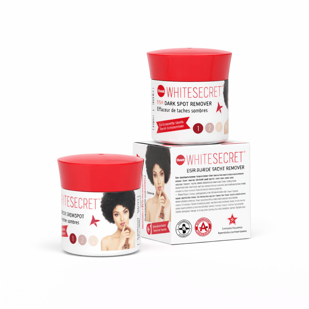 White Secret Brightening Skin Care – DSR Dark Spot Remover 30ml & Lightening Body & Face Soap 190g - Skincare - Cherubim Aura